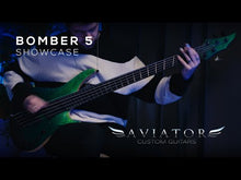 Load and play video in Gallery viewer, SOLD - Aviator Bomber 5 Bass Guitar
